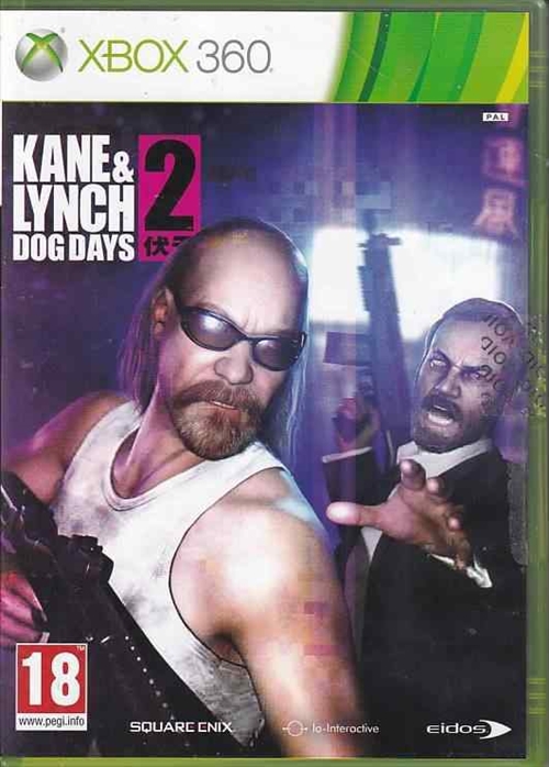 Kane and Lynch 2 Dog Days - XBOX 360 (B Grade) (Genbrug)